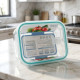 Glass Rectangular Tupperware 1520 ml